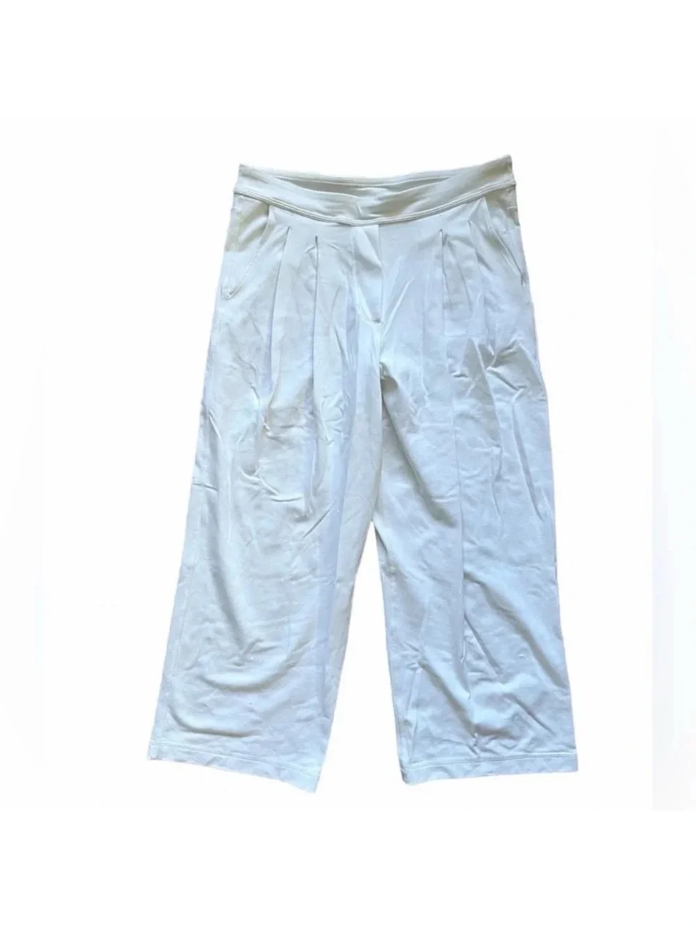 Lululemon High Rise Pleated Wide Leg Pants Size 4